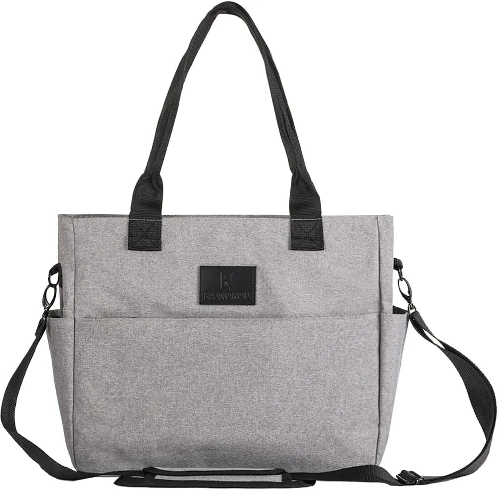 Tote Bag For Women Work Fits 14'' Laptop Shoulder Bag USB Teacher Bags Office Business Briefcase With Many Pockets