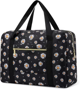 Travel Duffel Bag Foldable Weekender Overnight Bag for Men Women Lightweight Carry on Tote Bag For Spirit Airlines