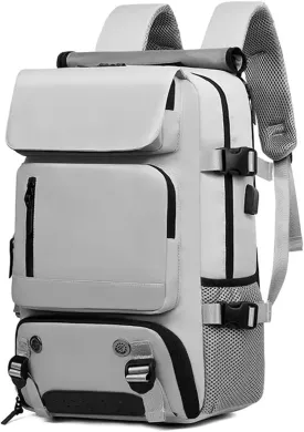 Travel Storage Backpacks, Convertible Handbag, Men's and Women's Travelling Duffel Bag,Grey