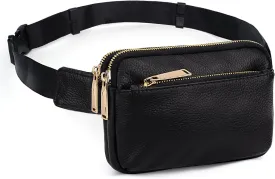 UTO Fanny Pack for Women Crossbody Trendy Fashion Belt Purse Chest Waist Hip Bumbag for Outdoor Shopping Travel Hiking