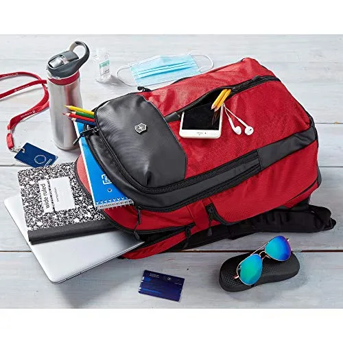 Victorinox Altmont Original Vertical-Zip 17-Inch Laptop Backpack-Red