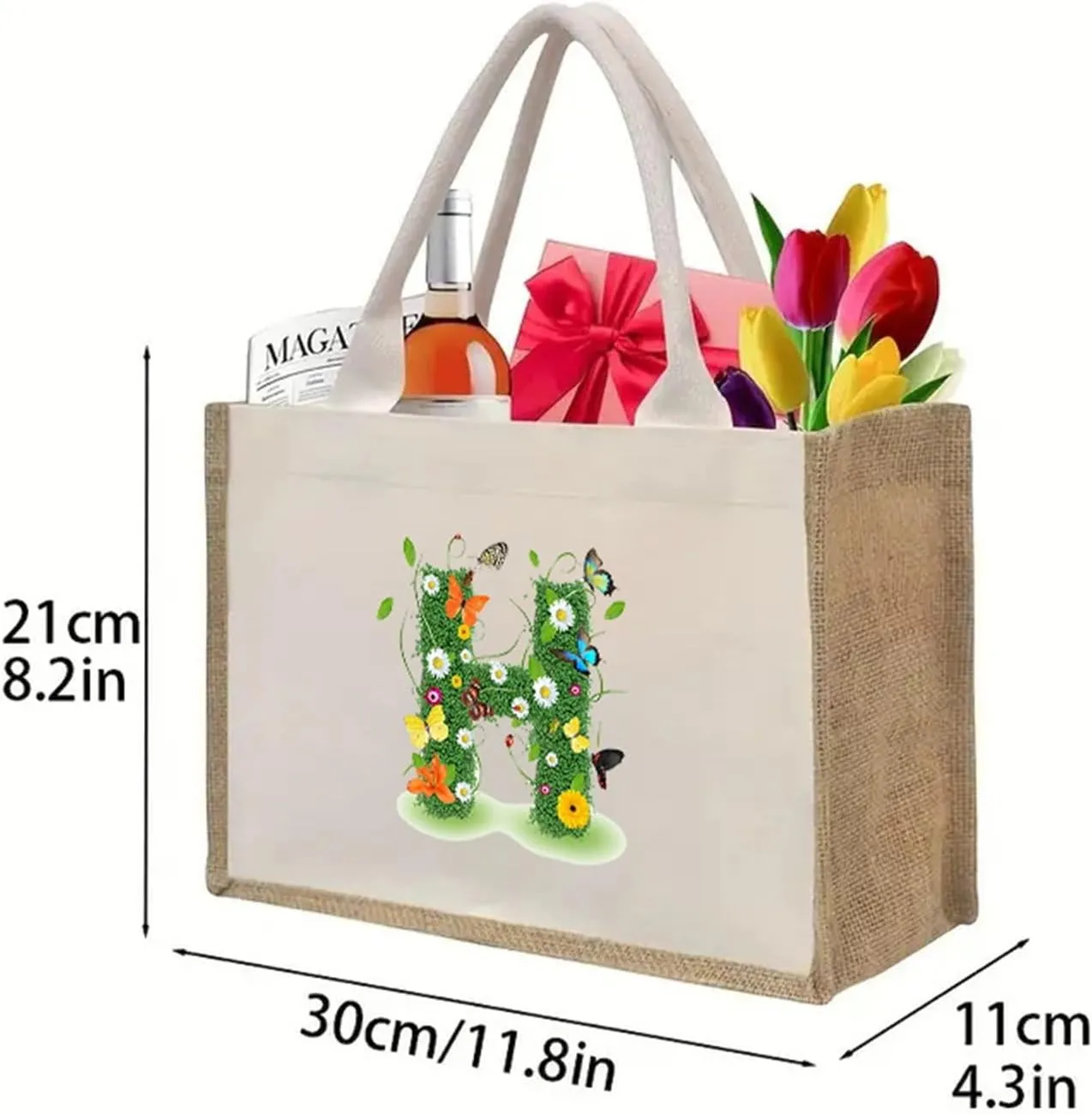 Women Bags Mommy Letter Handbag Shopping Bags Beach Bag Daisy Rose Checke Tote Bag