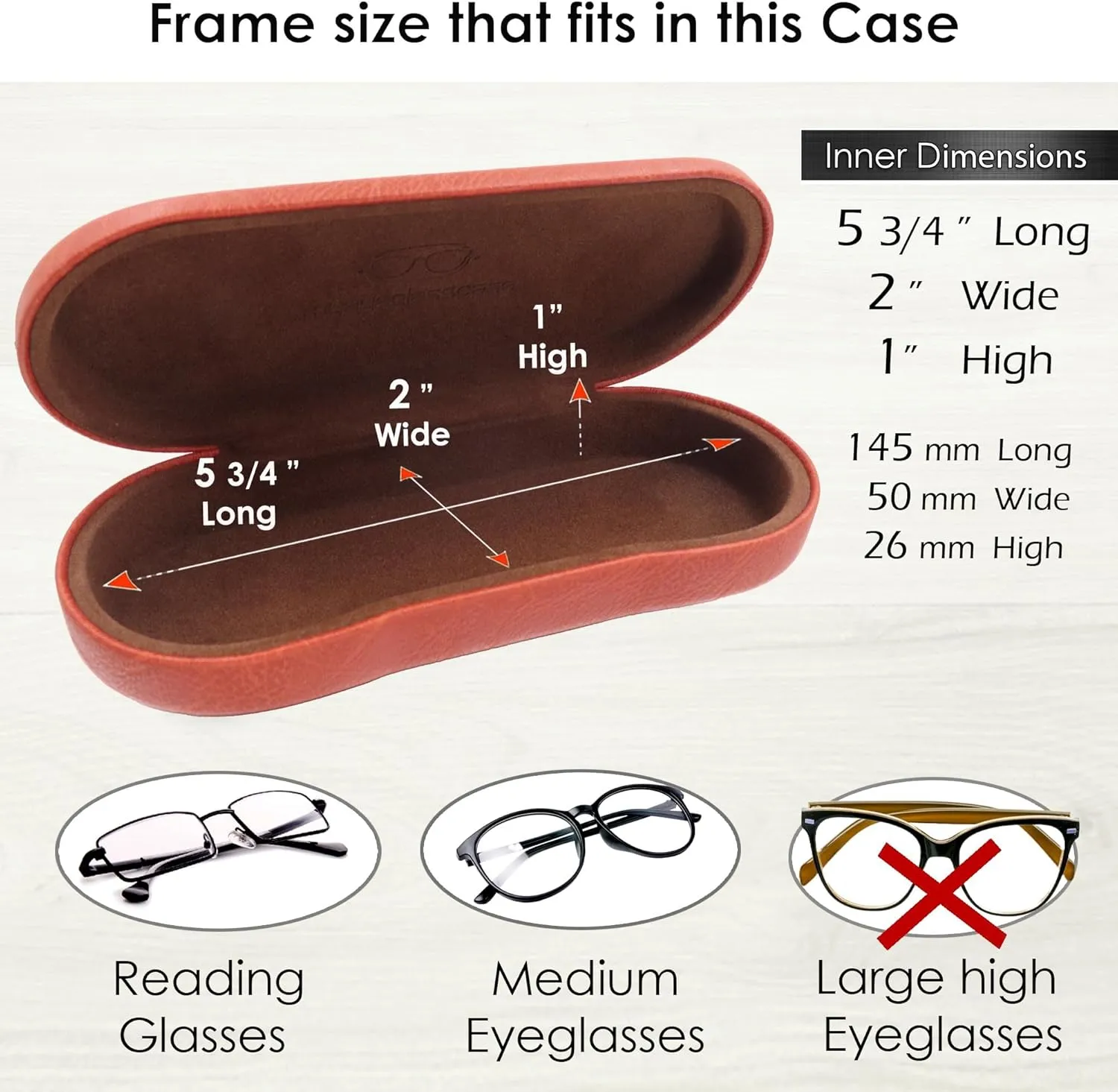 Women Glasses Case, Hard Shell Eyeglass Holder, Protective with lip for easy openning with drawstring pouch and cloth