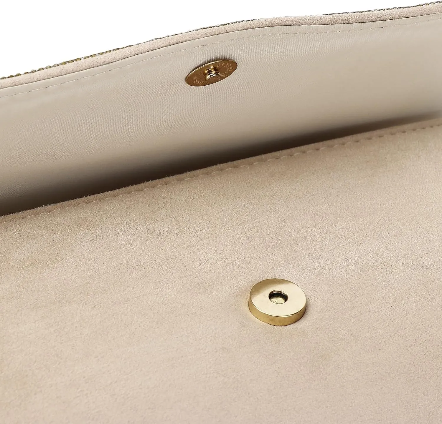 Women's Evening Bags Faux Suede Envelope Clutch Purse Shiny Rhinestone Women Handbags for Wedding Party Prom