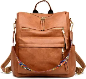 Women's Fashion Backpack Purse Multipurpose Design Convertible Satchel Handbags Shoulder Bag Travel bag