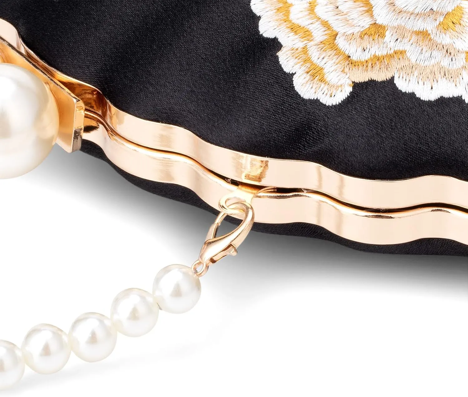 YYW Clutch Purse Women Evening Handbag Top Handle Purse Crossbody Shoulder Bag for Wedding Party Prom