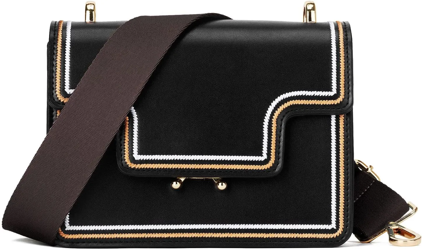 ZOOEASS Wide Shoulder Strap (Solid),Adjustable Replacement Belt Crossbody Canvas Bag Handbag